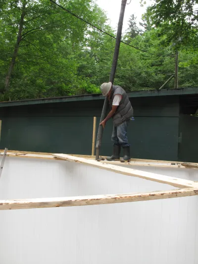 The Bowen Island Sewage Treatment Plant, an industrial project built with Advantage Formwork.
